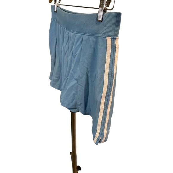St John's Bay Blue Athletic Stripe Knit Skort Sz M - Picture 3 of 7